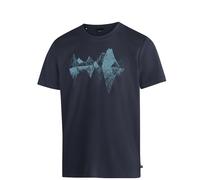 Maier Sports Wander-/Freizeit Tshirt Tilia Pique (Polyester, schnelltrocknend) nachtblau Herren, Größe L