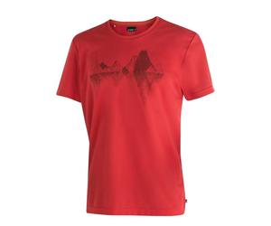 Maier Sports Wander-/Freizeit Tshirt Tilia Pique (Polyester, schnelltrocknend) rot Herren, Größe M