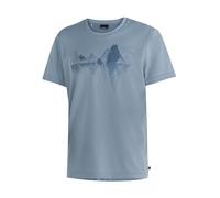 Maier Sports Wander-/Freizeit Tshirt Tilia Pique (Polyester, schnelltrocknend) seablau Herren, Größe XL
