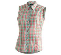Maier Sports - Women's Paloma - Bluse, Gr. 5XL 52, bunt (GreenLightblueRedCheck)