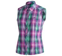 Maier Sports - Women's Paloma - Bluse, Gr. 5XL 52, lila (Lilac/Berry/Green/Check)