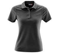 Maier Sports - Women's Ulrike - Polo-Shirt, Gr. L 42, schwarz/grau (Black)