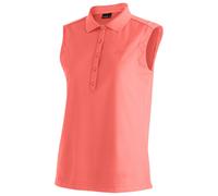 Maier Sports - Women's Ulrike Sleeveless - Polo-Shirt, Gr. L 42, rot (RoseParade)