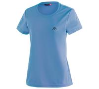 Maier Sports Damen T-Shirt Waltraud – dryprotec, atmungsaktiv, NFC-Chip – Blau XL