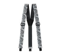 Maier Sports Zoozeal Hosenträger black / white allover