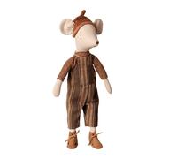 Maileg Maus, Medium ? Overall und Pullover