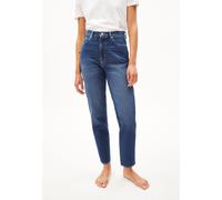 MAIRAA | Jeans Mom Fit High Waist Ankle recycelte Baumwolle Non-Stretch - blau (25-32)