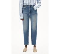 MAIRAA MOM JEANS | recycelter Baumwoll-Mix Comfort Stretch - blau (28-34)