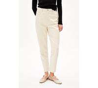 MAIRAA UNDYED | Jeans Mom Fit High Waist Ankle Bio-Baumwoll Mix Non-Stretch - beige (31-34)