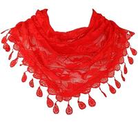 MAIRY Abendkleider Elegant für Hochzeit Geburtstagsgeschenk Halstücher für Damen Mantilla Spitze Schleier Katholisch Schal Stola Kopftuch Kirche Gottesdienst Messe Kapelle Braut Schals DE148009