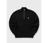 Maison Kitsune FOX HEAD COMFORT HALF ZIP SWEATSHIRT men Half-Zips white in Größe:L