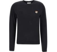 Maison Kitsune - fox head patch regular sweatshirt divers - Größe L - schwarz