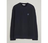 Maison Kitsuné Tonal Fox Head Rib Knitted Sweater Navy Blau M