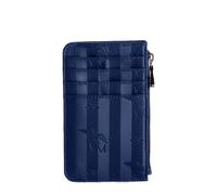 Maison Mollerus Vinerus Deep Blau Kreditkartenetui / Mini Geldbörse, Gy Silber