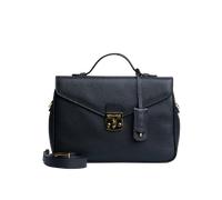 Maison Mollerus Kalbsleder Black Umhängetasche Marly, Gold