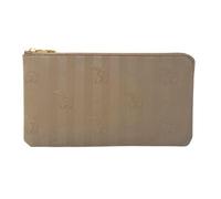 Maison Mollerus - Maison Mollerus Vinerus Taupe Clutch / Kosmetiktasche Camoghe klein Gold