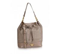 Maison Mollerus - Maison Mollerus Vinerus Taupe Matchsack, Niesen Gold