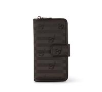 Maison Mollerus Vinerus Geldbörse 19 cm black / silver