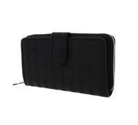 Maison Mollerus Vinerus Geldbörse 19 cm black / silver