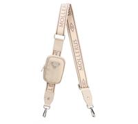 Maison Mollerus Schulterriemen / Umhängeriemen Tiana, Pearl / Silber