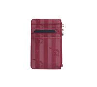 Maison Mollerus Vinerus Gy Kreditkartenetui dunkelrot, Canvas, Damen