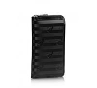 Maison Mollerus Clariden schwarz/silber Geldbörse schwarz