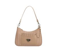 Maison Mollerus Vinerus Cappuccino-Beige Schultertasche Castiel, Gold