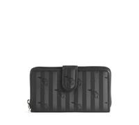 Maison Mollerus Vinerus Geldbörse 19 cm black / silver