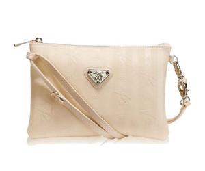 Maison Mollerus Vinerus Pearl Umhängetasche / Clutch, Tamins Silber
