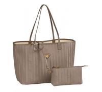 Maison Mollerus Bern Shopper Tasche 34 cm taupe / gold
