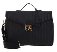 Maison Mollerus Vinerus Black Business Bag, Wylen Gold