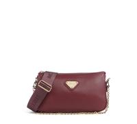 Maison Mollerus Kalbsleder Antique Rot Umhängetasche Zell, Gold