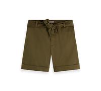 Maison Scotch Damen Short Longer Length Chino Shorts 156421-0360 30 Military