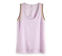 Maison Scotch Damen Tanktop Ribbed Tank 150222-2737 M Lilac Cove