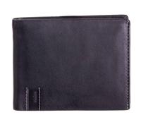 Maitre 4060000506 Tinello Galbert BillFold H6 Geldbörse Geldbeutel Brieftasche Herren braun - Schwarz / onesize