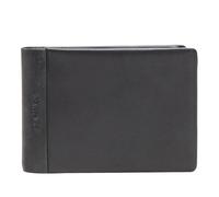 Maitre - Leder Geldbörse mit RFID Schutz, Münzfach & Scheinfach für Herren - Portemonnaie mit Kreditkartenfächern, Schwarz