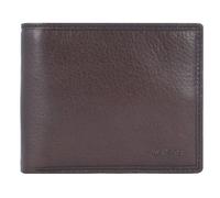 Maître Grumbach Gathman Geldbörse Leder 12 cm braun