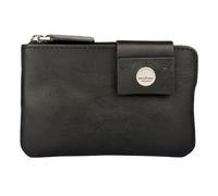 Maitre - Leder Schlüsseletui mit RFID-Schutz für Herren, Keycase mit separten Reißverschlussfach, Schwarz