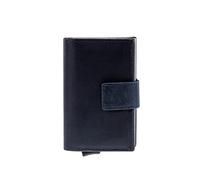 Maitre - Kreditkartenhalter, blau - Slim Wallet für Damen und Herren, mit RFID Blocker, Geldbörse mit Münzfach, Kartenhalter mit Kreditkartenfach