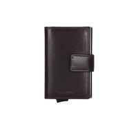 Maître Birkheim C-Two Kreditkartenetui RFID Schutz Leder 6.5 cm braun