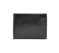 Maitre - Leder Geldbörse mit RFID Schutz, Münzfach & Scheinfach für Damen und Herren - Portemonnaie mit Kreditkartenfächern - Grumbach Galbert, Schwarz