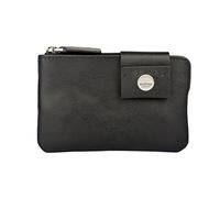 Maitre - Leder Schlüsseletui mit RFID-Schutz für Herren, Keycase mit separten Reißverschlussfach, Schwarz