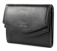 Maître Leisel Deda Geldbörse RFID Schutz Leder 10 cm schwarz