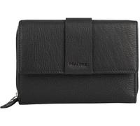 Maître - Maitre Kirschroth Diethilde Damenbörse echt Rindleder schwarz Schwarz