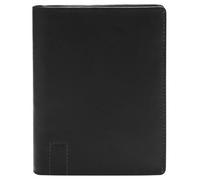 Maître - Maitre Smu Geldbörse Hochformat mit Klappe echt Leder schwarz Schwarz