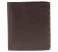Maître - Maitre Smu Geldbörse mit Klappe Hochformat echt Leder dunkelbraun Braun