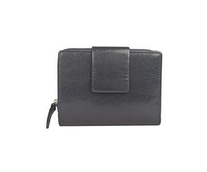 Maitre Schwollen Hochformatbörse Diethilde , Blau, 12,5X9