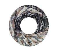 Majea Damen Loop Schal Schlauchschal Halstuch (880021) (schwarz 2)