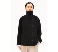 MAJELAA WOLLJACKE | 100% recycelte Wolle - schwarz (M)