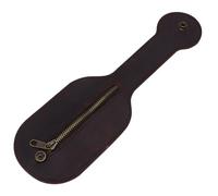 MAJORMENCH Münzbeutel Stilvolle Rustikale Damen Geldbörse Vintage mit Reißverschluss aus Leder Faltbare Gürteltasche für Täglichen Gebrauch und Einkaufen